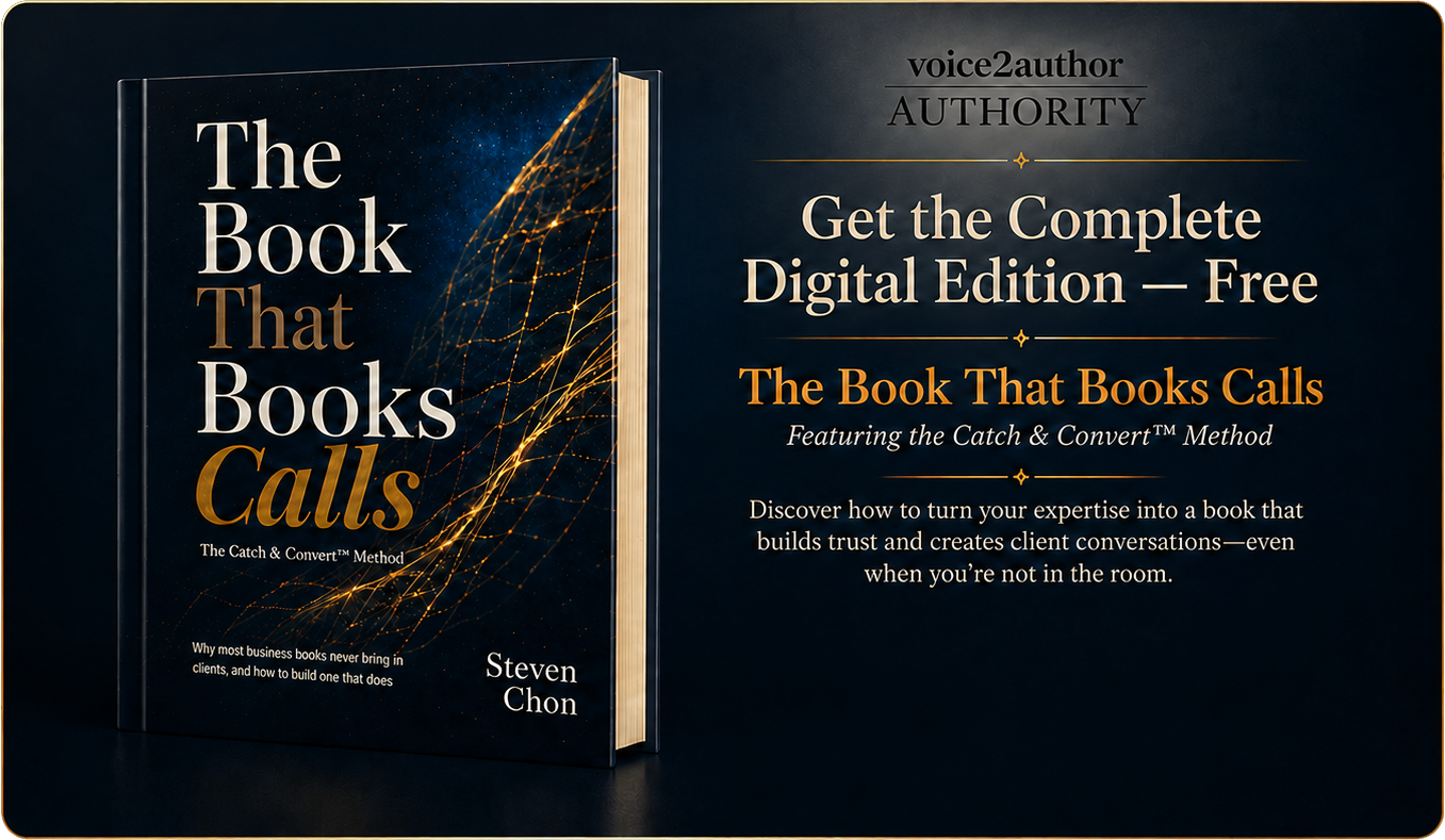 The Book That Books Calls - Voice2Author Authority